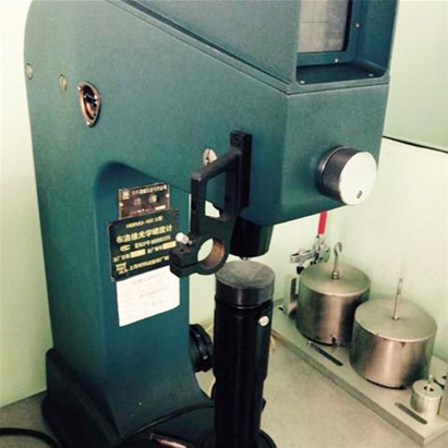 Display of gear hardness tester of reducer